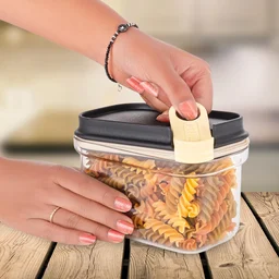 Airtight Food Storage Container Set – 4 Pc Vacuum Seal Jars