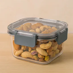Airtight Food Storage Containers – 2Pc 540ML Press N’ Lock