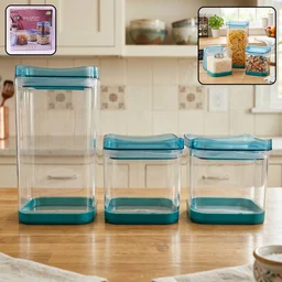 Airtight Food Storage Containers – Space-Saving & Leak-Proof Design