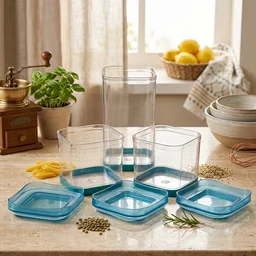 Airtight Food Storage Containers – Space-Saving & Leak-Proof Design