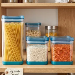 Airtight Food Storage Containers – Space-Saving & Leak-Proof Design