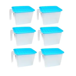 Airtight Kitchen Storage Containers – 1000ml Set of 6 | Velvet Wheels