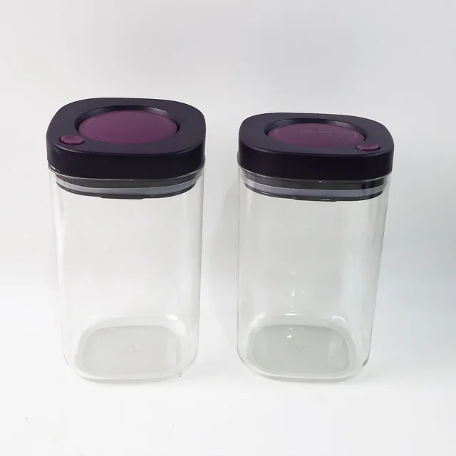 Airtight Kitchen Storage Containers – 2 Pc Set 1200ml Each