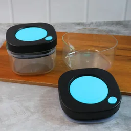 Airtight Kitchen Storage Containers – 2 Pc Set 500 ml for Freshness
