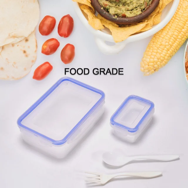Airtight Lunch Box – 4-Side Lock, BPA-Free | Lunchie Bunchie