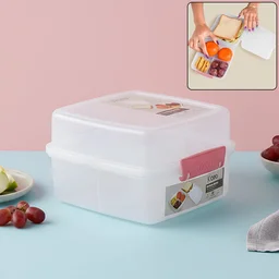 Airtight Multi-Compartment Lunch Box – 1400 ML Capacity
