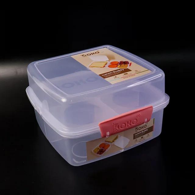 Airtight Multi-Compartment Lunch Box – 1400 ML Capacity