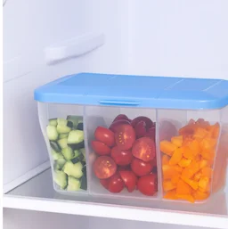 Airtight Storage Container – 750ml 3-Section Jar | Organivo
