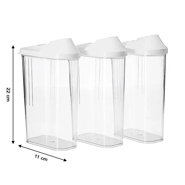 Airtight Storage Containers – Easy Flow 1100 ML (3 Pc Set)