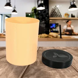 Airtight Tea Coffee Sugar Container 800ML Plastic Jar | Tidy Table