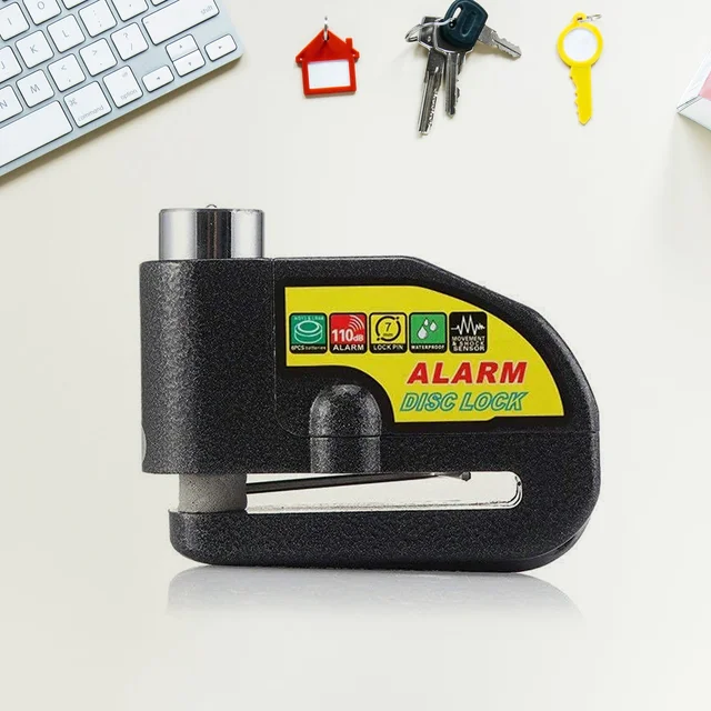 Alarm Disc Lock – Motorbike Anti-Theft with 110dB Siren