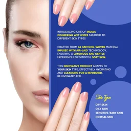 Alcohol-Free Wet Wipes – Gentle Facial & Body Cleansing | Beautiful Basics