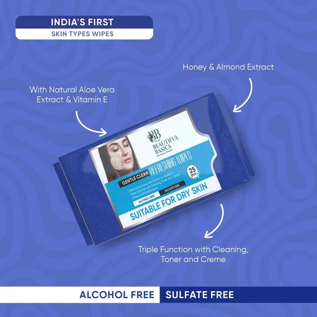Alcohol-Free Wet Wipes – Gentle Facial & Body Cleansing | Beautiful Basics