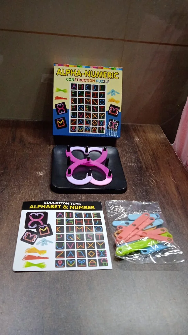 Alphabet Numeric Puzzle – Educational Toy for Kids | Inventive Play