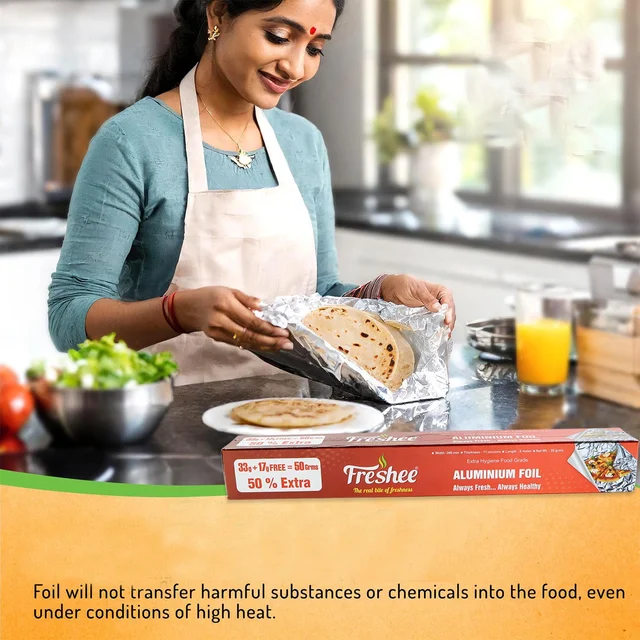 Aluminium Foil Twin Pack – Heavy-Duty Kitchen Wrap & Grill