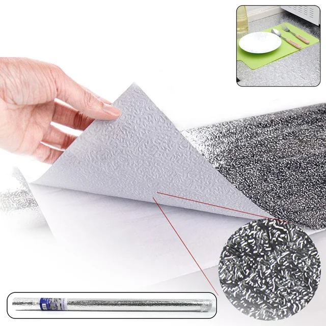 Aluminium Kitchen Foil – Oil-Proof Sticker Roll | CookAura