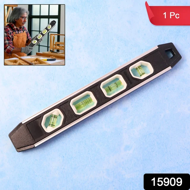 Aluminum Spirit Level – Precise 3-Bubble Measuring Tool