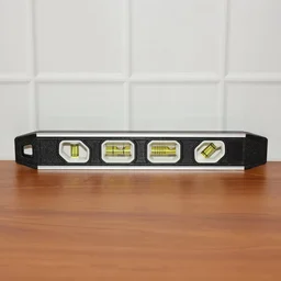 Aluminum Spirit Level – Precise 3-Bubble Measuring Tool