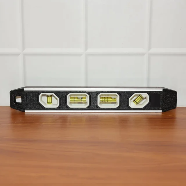 Aluminum Spirit Level – Precise 3-Bubble Measuring Tool