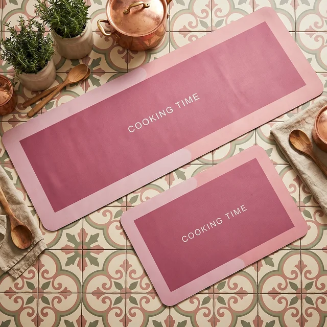Anti Slip Kitchen Floor Mat Set – Soft Cushioned & Safe for Home
