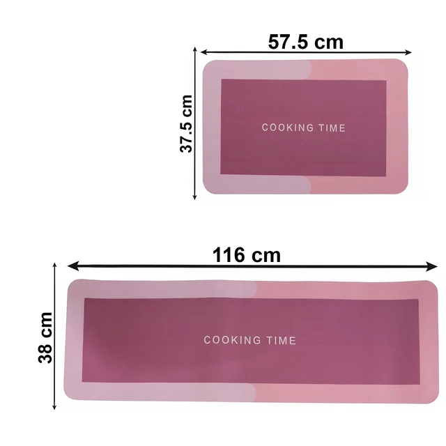 Anti Slip Kitchen Floor Mat Set – Soft Cushioned & Safe for Home