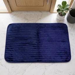 Anti Slip Soft Carpet Mat 60 x 39 Cm Memory Foam Bath Mat Absorbent (1 Pc)