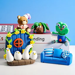 Antibacterial Kids Clay Set – 12 Vibrant Colours for Creative Play