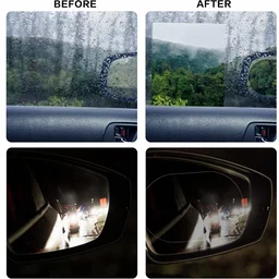 Anti-Fog Rearview Mirror Film – HD Clear Protective Sticker