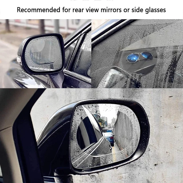 Anti-Fog Rearview Mirror Film – HD Clear Protective Sticker