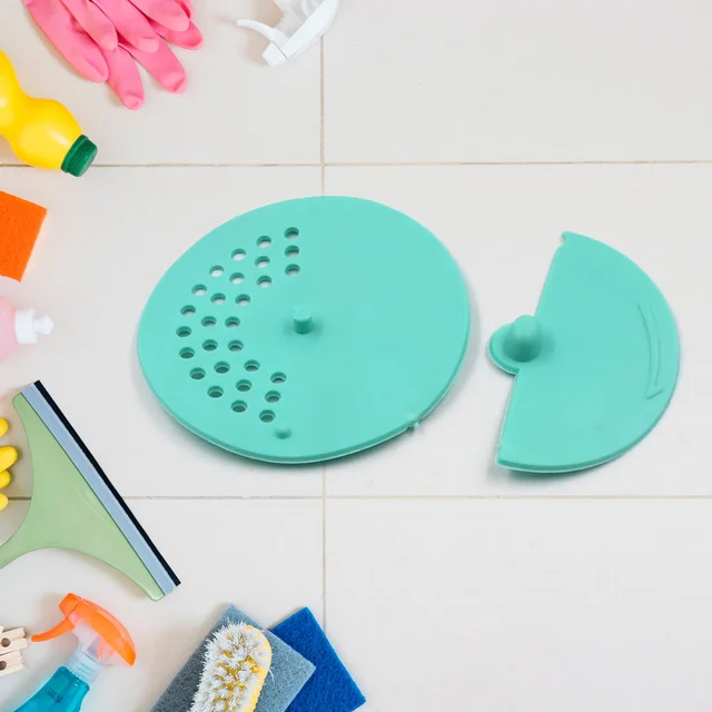 Anti-Odor Drain Cover – Round Rubber Floor & Sink Filter | Mini Bubbles