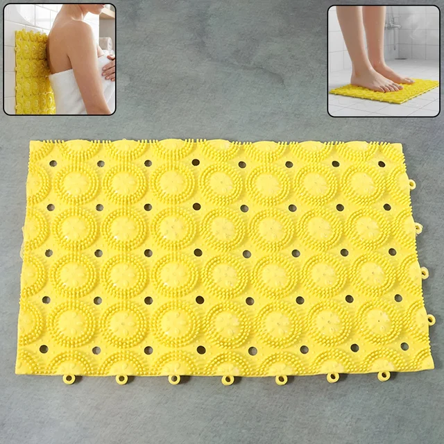 Anti-Slip Bathroom Massage Mat – Safety & Soothing Comfort