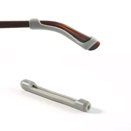 Anti-Slip Eyeglass Temple Tip Sleeves – Soft Comfortable Grip (4 Pc)