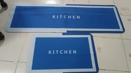 Anti-Slip Kitchen Floor Mat Set – Cushioned, Water-Resistant 2-Piece