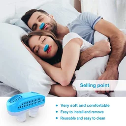 Anti-Snoring Nose Clip – 2-in-1 Air Purifier Device | Velvet Wheels