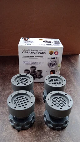 Anti-Vibration Pads for Washing Machines & Refrigerators – Adjustable Height & Stable Base