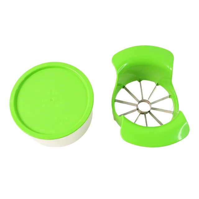 Apple Cutter with Container – Quick, Neat Slicing & Core Removal