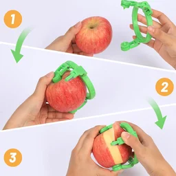 Apple Peeler Cutter – Adjustable Stainless Steel Blade with Holder