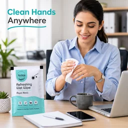 Aqua Nova Refreshing Wet Wipe – Gentle & Travel-Friendly Cleansing