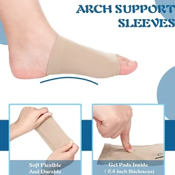 Arch Support Sleeve – Flat Feet & Plantar Fasciitis Relief | Velvet Wheels