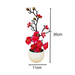 Artificial Flower Pot Plant – Realistic Maintenance-Free Decor