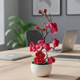 Artificial Flower Pot Plant – Realistic Maintenance-Free Decor