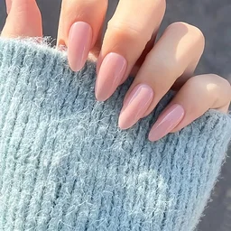 Artificial Nail Tips Set – Elegant French Manicure at Home