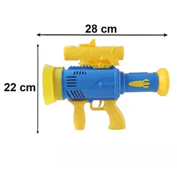 Automatic Bubble Gun – Rechargeable with Colorful Lights for Kids