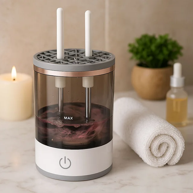 Automatic Makeup Brush Cleaner – Fast & Hygienic | BeautyBare