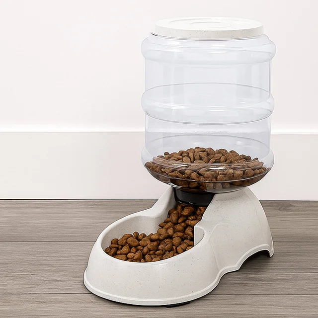 Automatic Pet Food Dispenser – Gravity Self-Feeder | Waggy Tales