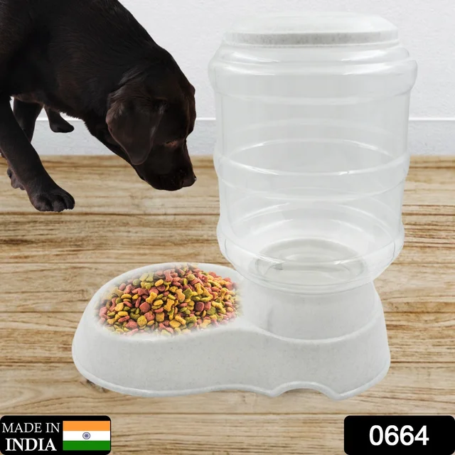 Automatic Pet Food Dispenser – Gravity Self-Feeder | Waggy Tales