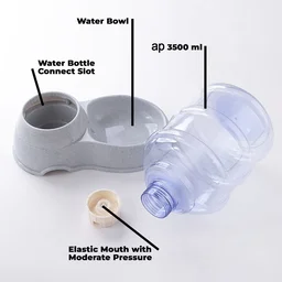 Automatic Pet Water & Food Dispenser – Gravity Self-Feeder | Waggy Tales