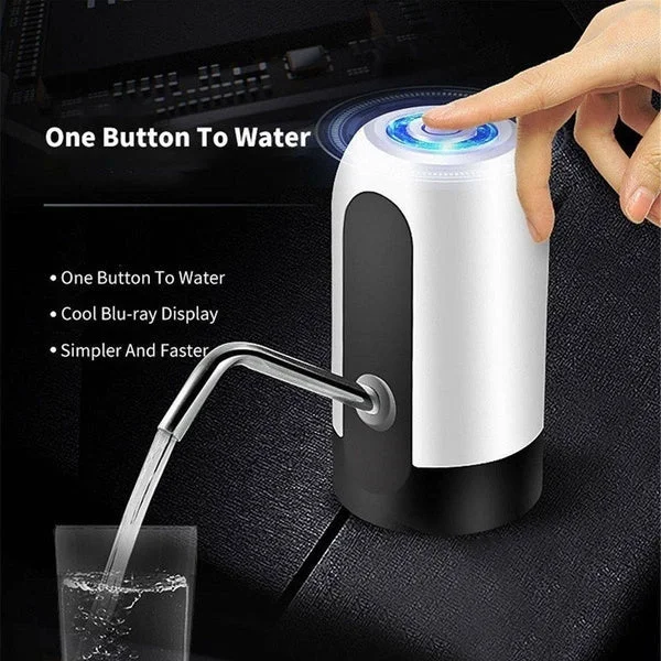 Automatic Water Pump – USB Rechargeable for 20L Bottles | Tidy Table