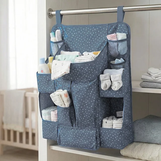 Baby Care Organizer – Multi-Pocket Hanging Nursery Storage