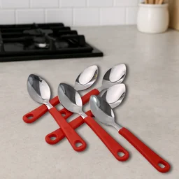 Baby Feeding Spoon Set – Durable Stainless Steel 6-Piece Set